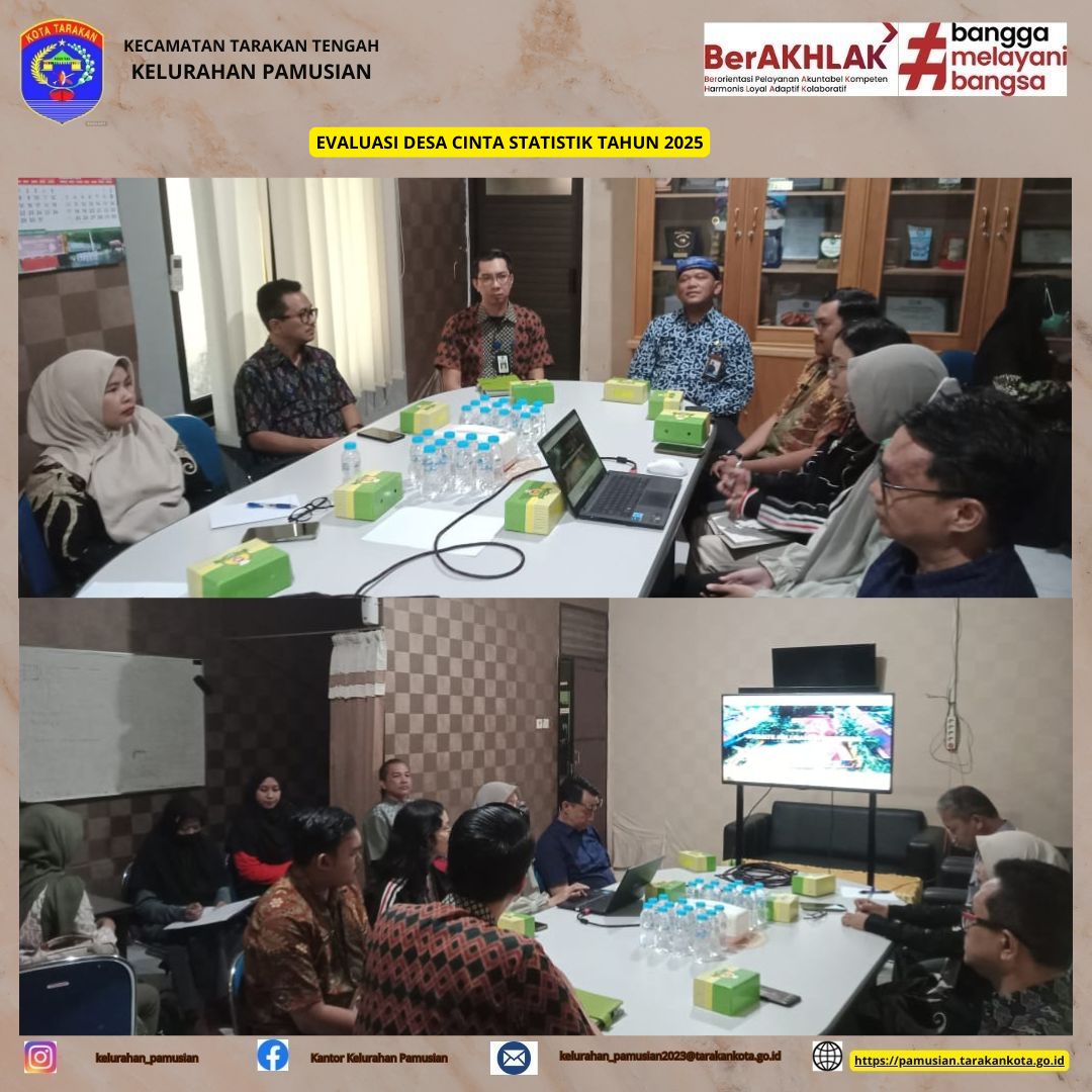 EVALUASI DESA CINTA STATISTIK TAHUN 2025
