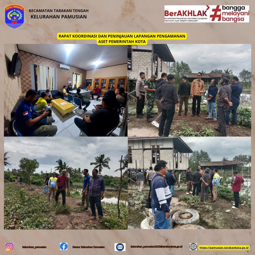 RAPAT KOORDINASI PENGAMANAN LAHAN PEMERINTAH KOTA 