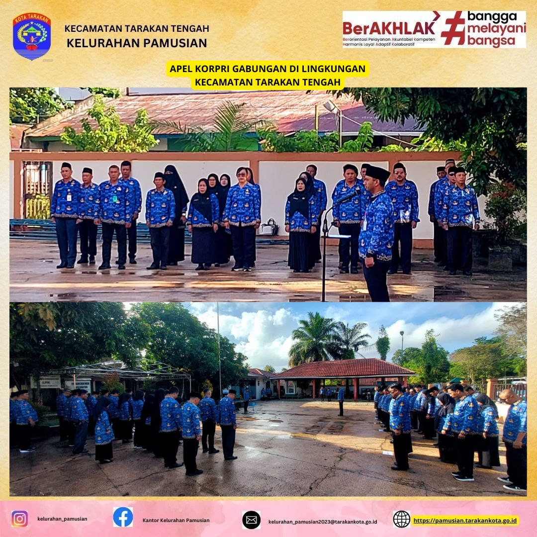 APEL KORPRI GABUNGAN SE-KECAMATAN TARAKAN TENGAH