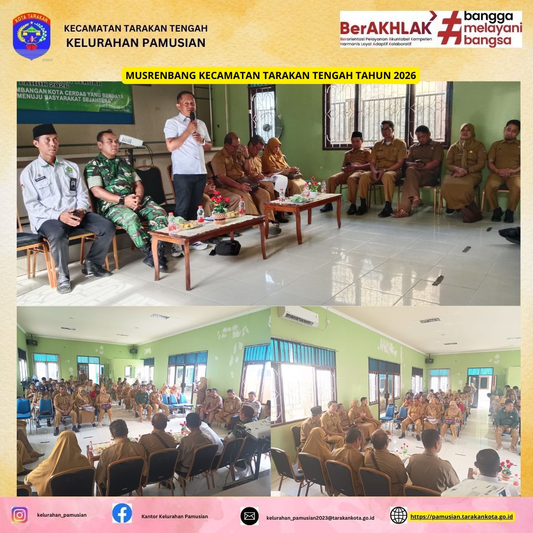 MUSRENBANG TINGKAT KECAMATAN TARAKAN TENGAH KOTA TARAKAN