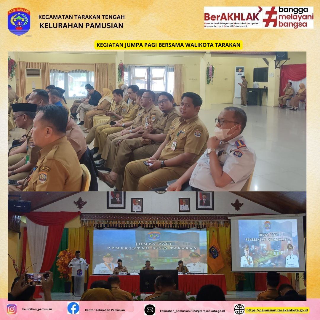 JUMPA PAGI BERSAMA WALIKOTA TARAKAN